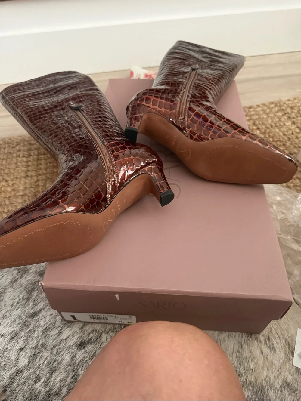 SARTO By Franco Sarto pattern chic knee